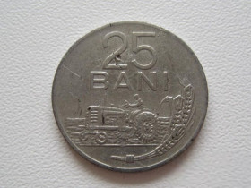 Румунія Румыния ^/--/^ Румыния 25 бани 1960 года 23764 ^_^^^ Румунія 25 лазні 1960 року 23764 - фото фото фото