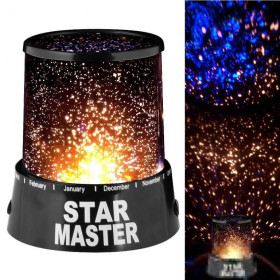 Нічні лампи Ночники ^/--/^ 42955  Ночник-проектор звездное небо Star Master        (дефект) ^_^^^ 42955 Ночник-проектор зоряне небо Star Master (дефект) - фото фото фото
