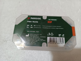 Елементи кріплення Крепежные элементы ^/--/^ Набір шестигранних гайок Parkside M /--/ 6                       (30 шт.) з Німеччини ^_^^^ Набор шестигранных гаек Parkside M /--/ 6 (30 шт.) из Германии - фото фото фото