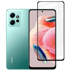Чохли, бампера Чехлы, бампера ^/--/^ Захисне скло Fiji Premium для Xiaomi Redmi Note 12 повне проклеювання Anti-Static чорний ^_^^^ Защитное стекло Fiji Premium для Xiaomi Redmi Note 12 полное проклеивание Anti-Static черный - фото фото фото