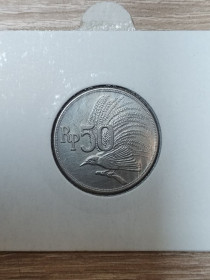 Австралія і Океанія Австралия и Океания ^/--/^ Індонезія 50 рупій 1971 ^_^^^ Индонезия 50 рупий 1971 - фото фото фото
