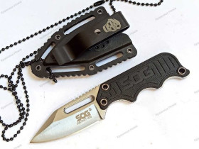 Ножі, мультітули Ножи, мультитулы ^/--/^ Ніж SOG Instinct Mini G /--/ 10 EDC Прихованого носіння Шийний Ніж SOG Міні ^_^^^ Неж SOG Instinct Mini G /--/ 10 EDC Скрытого ношения Шийный Неж SOG Мини - фото фото фото