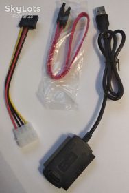 Шлейфи, перехідники Шлейфы, переходники ^/--/^ Переходник USB SATA/IDE без БП ^_^^^ Перехідник USB SATA/IDE без БП - фото фото фото