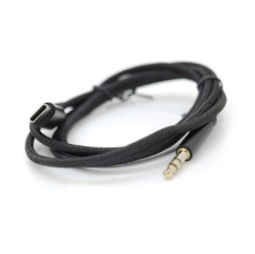 Адаптери Адаптеры ^/--/^ Перехідник Type-C(M)  Jack 3.5 /--/ mm(M), 1 /--/ м, Black, OEM ^_^^^ Переходник Type-C(M) &amp;gt; Jack 3.5 /--/ mm(M), 1 /--/ м, Black, OEM - фото фото фото