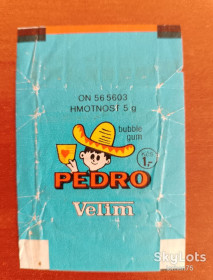 Вкладиші від жуйок Вкладыши от жвачек ^/--/^ Обгортка від жуйки Pedro. ^_^^^ Обертка от жвачки Pedro. - фото фото фото