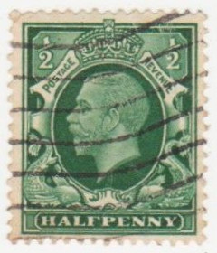 Великобританія Великобритания ^/--/^ Англия   1934 г..№ 175 гашеная ^_^^^ Англія 1934 р. No 175 гашена - фото фото фото