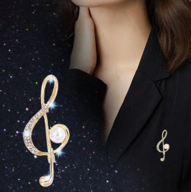 Брошки Броши ^/--/^ брошка брошь скрипичный ключ ^_^^^ 2 в 1 кидка - підвіска, красивий кулон, мила блук метелика емаль - фото фото фото