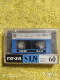 Касети Кассеты ^/--/^ Б/У Аудио кассетa MAXELL S-LN 60 ^_^^^ Б/У Аудіо касета MAXELL S-LN 60 - фото фото фото
