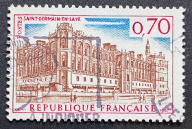 Архітектура Архитектура ^/--/^ Франция 1967 г - Архитектура и памятники. Замок Сен-Жермен-ан-Ле, гаш ^_^^^ Франція 1967 - Архітектура і пам'ятники. Замок Сен-Жермен-ан-Ле, гаш - фото фото фото