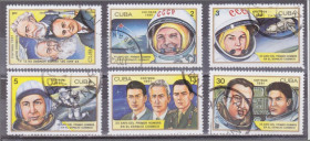 Острівні держави Островные государства ^/--/^ Куба 1981 КОСМОС СПУТНИК РАКЕТА КОРАБЛЬ 20 ЛЕТ ПОЛЁТА ОРБИТА ЗЕМЛЯ ВСЕЛЕННАЯ АСТРОНОМИЯ Mi.2548-2553 гашёные ^_^^^ Куба 1981 КОСМОС ПУТНИК РАКЕТУ КОРАБЛЬ 20 РОКІВ ПОЛЕТУ ОРБИТУ ЗЕМЛЯ ВСЕЛЕННА АТРОНОМІЯ Mi.2548-2553 гашені - фото фото фото