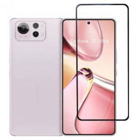 Чохли, бампера Чехлы, бампера ^/--/^ Захисне скло LUX для Asus Zenfone 12 Ultra повна проклейка чорний ^_^^^ Защитное стекло LUX для Asus Zenfone 12 Ultra полная проклейка черный - фото фото фото
