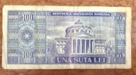 Румунія Румыния ^/--/^ (S) Румунія. 100 лей 1966 /--/ р. (S) ^_^^^ (S) Румыния. 100 лей 1966 /--/ г. (S) - фото фото фото