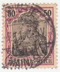Веймарська республіка Веймарская республика ^/--/^ Германия     ( Рейх) 1902 г. №  75 гашеная ^_^^^ Німеччина (Рейх) 1902 р. No 75 гашена - фото фото фото