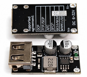 Плати Платы ^/--/^ Модуль швидкої зарядки FCP QC 32 /--/ V usb ^_^^^ Модуль быстрой зарядки FCP - фото фото фото