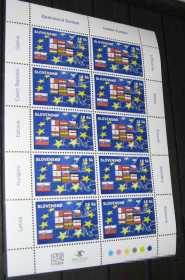 Словаччина Словакия ^/--/^ Словакия 2004 Единая Европа новые члены Клб  ^_^^^ 2004 Єдина Європа нові члени Клб - фото фото фото