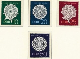 Інше Другое ^/--/^ ГДР Кружева вышивка 1966 ^_^^^ ГДР Кружева вишивка 1966 - фото фото фото