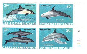 Фауна Фауна ^/--/^ Маршаллы 1984 г  MNH - ^_^^^ Маршалли 1984 MNH - фото фото фото
