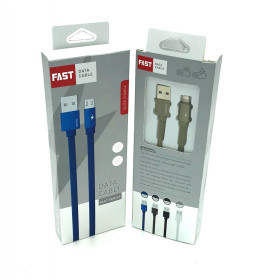 Кабелі Кабели ^/--/^ USB кабель / Дата кабель Fast Charge I-105 black-box Lighting Green ^_^^^ Дата кабель Fast Charge I-105 black-box Lighting Green - фото фото фото