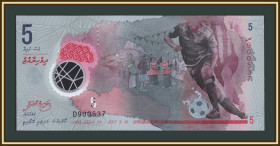 Інші Другие ^/--/^ Мальдивские о-ва  (Мальдивы) 5 руфий 2017 P-26  (26 /--/ Aa) UNC ^_^^^ Мальдівські о-ви (Мальдіви) 5 руфій 2017 P-26 (26 /--/ Aa) UNC - фото фото фото
