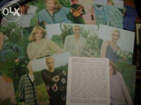 СРСР СССР ^/--/^ Продам набор открыток по вязанию, 14 шт, цветные, ^_^^^ Продам набір листівок по в'язанню, 14 шт, кольорові, - фото фото фото
