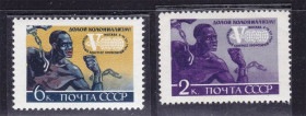 СРСР - СССР - ^/--/^ ZM  СССР 1961 г - MNH - долой колониализм ^_^^^ ZM СРСР 1961 р - MNH - долий колоніалізм - фото фото фото