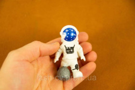 М'які іграшки Мягкие игрушки ^/--/^ Фігурка, КОСМОНАВТ, 70 /--/ мм ^_^^^ Фигурка, Космонавт, 70 /--/ мм - фото фото фото