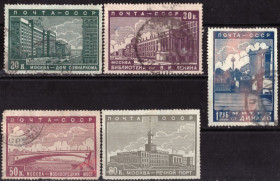 СРСР - СССР - ^/--/^ СССР. Реконструкция Москвы 1939 г. ^_^^^ СРСР. Реконструкція Москви 1939 р. - фото фото фото