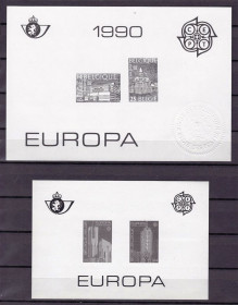 Балтійські країни Балтийские страны ^/--/^ Бельгия   1990 г  MNH  - с/листы - печать ^_^^^ Бельгія 1990 р MNH - с/листи - печатка - фото фото фото