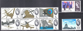 Транспорт Транспорт ^/--/^ Авиация . Великобритания  1965 г  MNH ^_^^^ Велика Британія 1965 MNH - фото фото фото