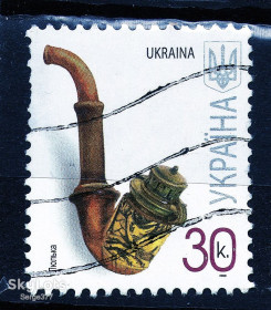 Після  року После  года ^/--/^ YY 2008 р. 7-й стандарт Люлька, мікрошрифт 2008,  гашена ^_^^^ 2008 г. 7-й стандарт Люлька, микрошрифт 2008, гашена - фото фото фото
