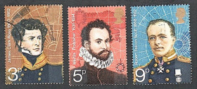 Великобританія Великобритания ^/--/^ Великобритания  (1972) Британские полярные исследователи ^_^^^ 1972 — Британські полярні дослідники - фото фото фото