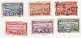 Марокко Марокко ^/--/^ Марокко 1933  г. № 123128 гашеная серия ^_^^^ Марокко 1933 р. No 123128 гашена серія - фото фото фото