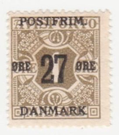 Балтійські країни Балтийские страны ^/--/^ Дания   1918  г. №  87 ^_^^^ Данія 1918 No 87 - фото фото фото