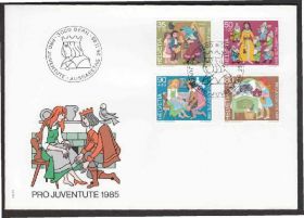 Швейцарія Швейцария ^/--/^ Швейцария 1985 ЛИТЕРАТУРА ГЕРОИ ПЕРСОНАЖИ ПРОИЗВЕДЕНИЙ РИСУНКИ ИЛЛЮСТРАЦИИ КПД Mi.1304-1307 EUR 6.00 ^_^^^ Швейцарія 1985 ЛІТЕРАТУРА ГЕРОЇ ПЕРСОНАЖІ ВИВОРІВ РІСУНКИ ІЛЮСТРАЦІЇ ККД Mi.1304-1307 EUR 6.00 - фото фото фото