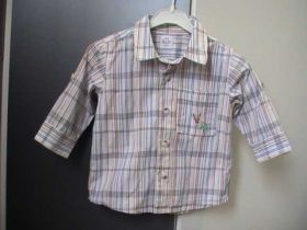 Піджаки Пиджаки ^/--/^ Рубашка H&amp;amp;M для мальчика,р.74,хлопок ^_^^^ Рубашка H&amp;amp;M для мальчика,р.74, Мальчик - фото фото фото