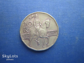 Чехія Чехия ^/--/^ Монета 20 крон Чехія 1998 ^_^^^ Монета 20 крон Чехия 1998 - фото фото фото