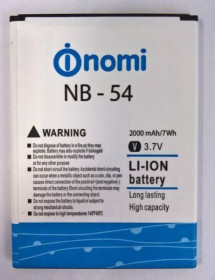 Акумулятори Аккумуляторы ^/--/^ Акумулятор NB-54  (Li-ion 3.7 /--/ V 2000 /--/ mAh) для мобільного телефона Nomi i /--/ 504 Dream ^_^^^ Аккумулятор NB-54 (Li-ion 3.7 /--/ V 2000 /--/ mAh) для мобильного телефона Nomi i /--/ 504 Dream - фото фото фото