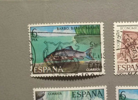 Іспанія Испания ^/--/^ Испания Флора Рыбы 1977 ^_^^^ Іспанія Флора Риби 1977 - фото фото фото