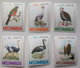 Мозамбік Мозамбик ^/--/^ Мозамбик 1980 Птицы, фауна, MNH ^_^^^ Мозамбік 1980 Птахи, фауна, MNH - фото фото фото