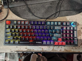 Клавіатури Клавиатуры ^/--/^ Игровая клавиатура с подсветкой RGB GamePro MK /--/ 120 /--/ R Red Switch USB № 25290536 ^_^^^ Ігрова клавіатура з підсвіткою RGB GamePro MK /--/ 120 /--/ R Red Switch USB No 25290536 - фото фото фото