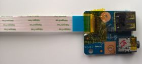 Інші комплектуючі Другие комплектующие ^/--/^ Плата USB Audio + шлейф Lenovo E /--/ 430, E /--/ 530, E /--/ 535, E /--/ 545, E /--/ 540. - фото фото фото
