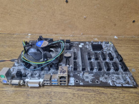 Материнські плати Материнские платы ^/--/^ OEM BTC B /--/ 250 + Intel i /--/ 3-6100  + Охолодження ^_^^^ OEM BTC B /--/ 250 + Intel i /--/ 3-6100 + Охлаждение - фото фото фото