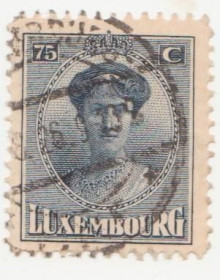 Бенілюкс Бенилюкс ^/--/^ Люксембург   1924 г № 156 гашеная ^_^^^ Люксембург 1924 No 156 гашена - фото фото фото