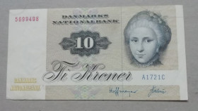 Балканський півострів Балканский полуостров ^/--/^ Дания 10 крон 1972 ^_^^^ Данія 10 крон 1972 - фото фото фото
