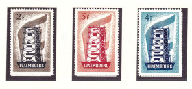 Малі Держави Європи Малые Государства Европы ^/--/^ Люксембург  1956  г MNH - EUROPA ^_^^^ Люксембург 1956 MNH - EUROPA - фото фото фото