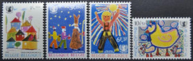 Інше Другое ^/--/^ Бельгия Живопись Детский рисунок ЮНИСЕФ 1969 MNH ^_^^^ Бельгія Живопис Дитячий малюнок ЮНІСЕФ 1969 MNH - фото фото фото
