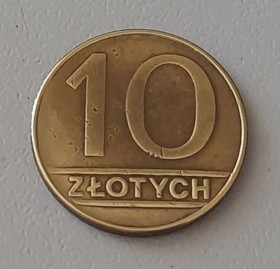 - року - года ^/--/^ 10 злотых 1989 Польша ^_^^^ 10 злотих 1989 Польща - фото фото фото