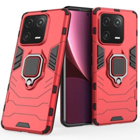 Чохли, бампера Чехлы, бампера ^/--/^ Чохол Fiji Ring для Xiaomi 13 Pro броньований бампер з кільцем підставкою червоний ^_^^^ Чехол Fiji Ring для Xiaomi 13 Pro бронирован бампер с кольцом подставкой красный - фото фото фото