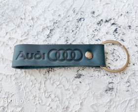 Брелоки, алкотестери Брелки, алкотестеры ^/--/^ Audi шкіряний брелок ^_^^^ Audi кожаный брелок - фото фото фото