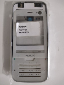 Інше  (Корпуса) Другое (Корпуса) ^/--/^ Корпус Nokia N /--/ 78  белый ^_^^^ Корпус Nokia N /--/ 78 (без клавіатури) - фото фото фото